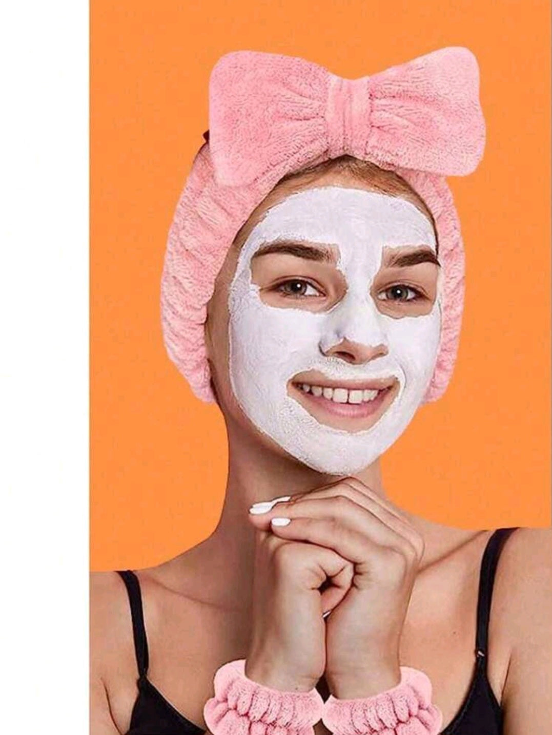 3pcs Set Bow-Knot Facial Cleansing & Toiletry Set, Moisture-Proof