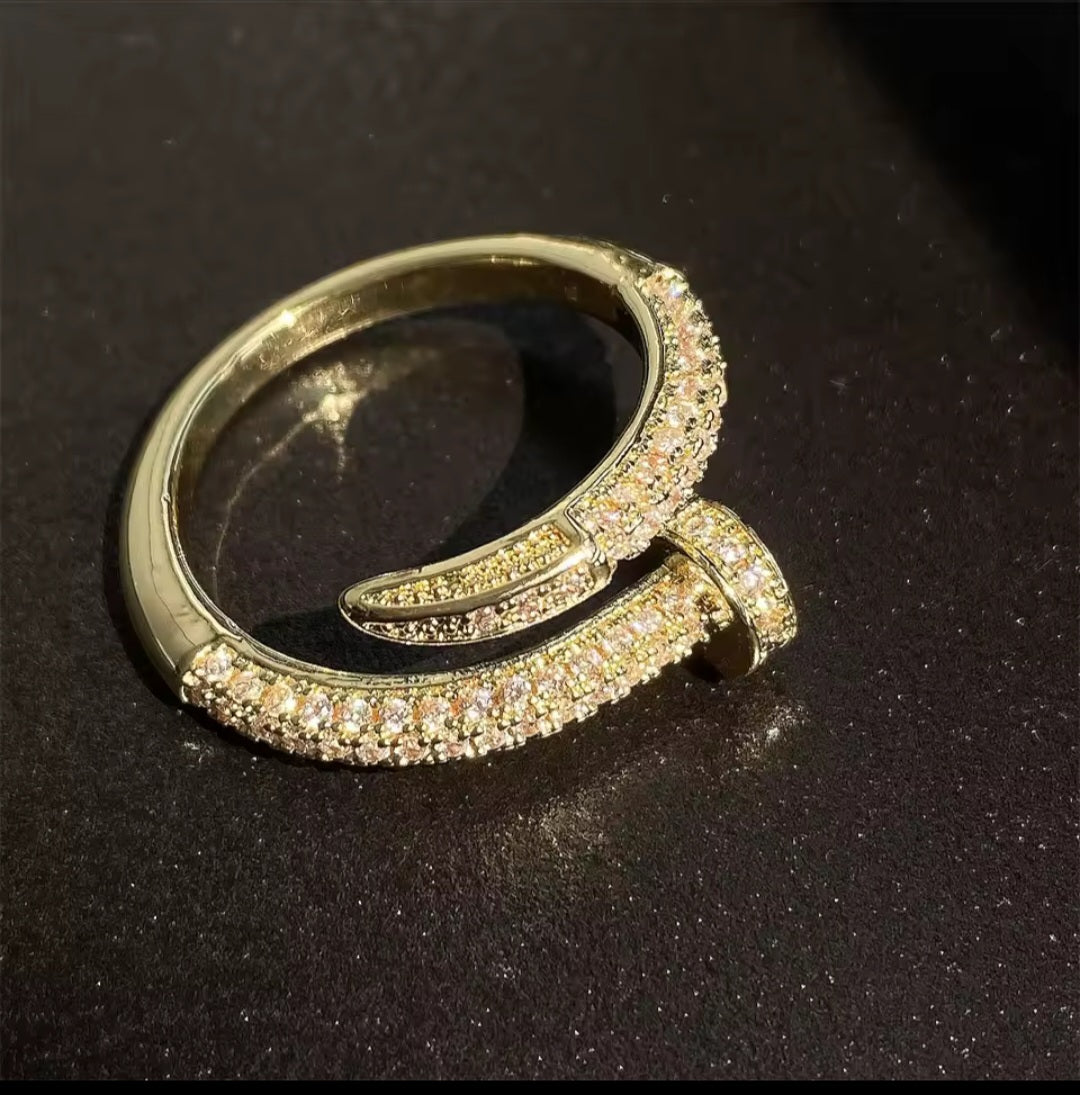 Stainless nail ring
