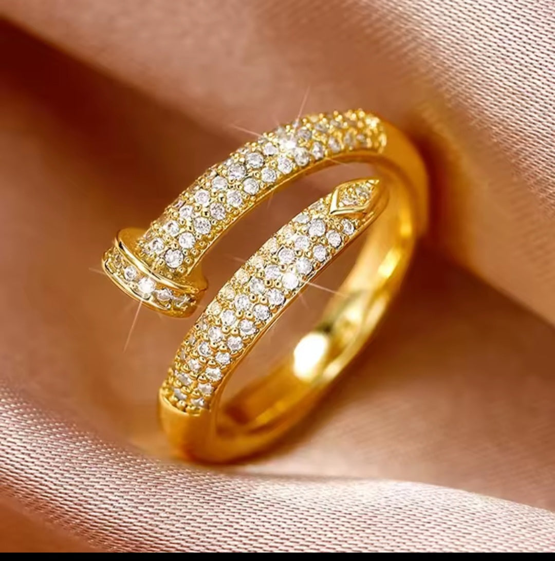 Stainless nail ring