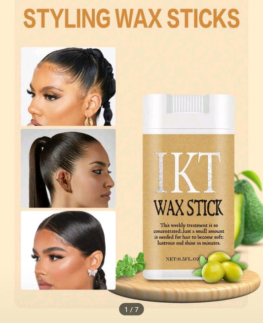 Hair Wax Stick for Women, Wax Stick for Kids, Hair Wax Stick for Wigs, Wax Sticks Hair Pomade Stick (0.56 Oz