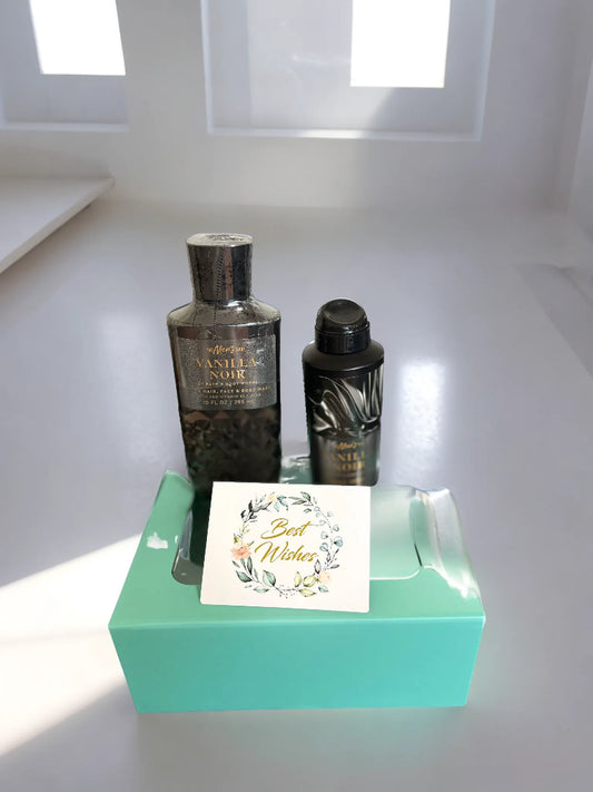 ✨ Vanilla Noir Men’s Gift Set – Bath & Body Works ✨