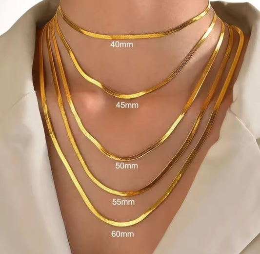 925 sterling silver necklace size 50m